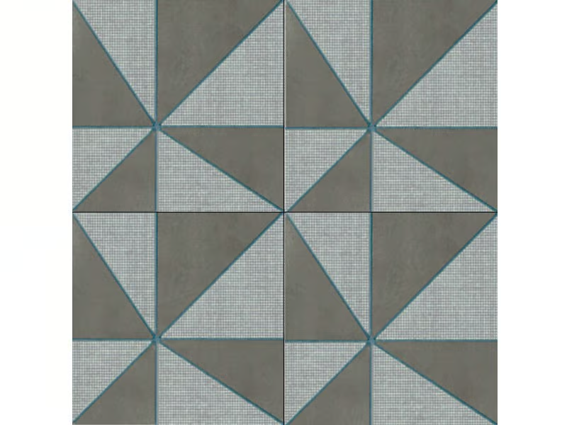 AZULEJ GRIGIO GIRA - Glazed porcelain stoneware wall/floor tiles by Mutina