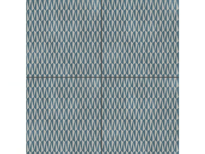 AZULEJ GRIGIO TRAMA - Glazed porcelain stoneware wall/floor tiles by Mutina