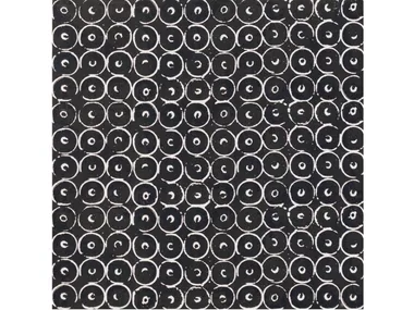 CHYMIA COSMO BLACK - Glazed porcelain stoneware wall/floor tiles by Mutina