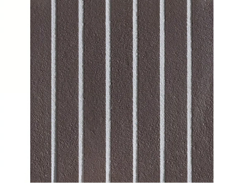 FRINGE BOLD ANTHRACITE - Indoor/outdoor porcelain stoneware wall/floor tiles by Mutina