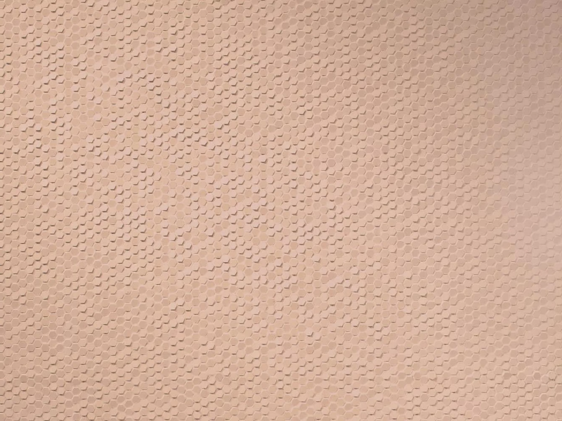 PHENOMENON HONEYCOMB ROSA - Porcelain stoneware 3D Wall Mosaic by Mutina
