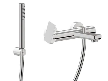 B-EASY 72640C - External bathtub set with hand shower by Newform