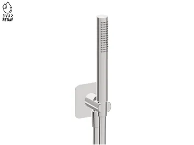 B-EASY 854 - Wall-mounted handshower with bracket by Newform