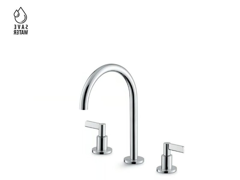 BLINK CHIC 71001 / 71101 - High countertop washbasin tap without waste by Newform