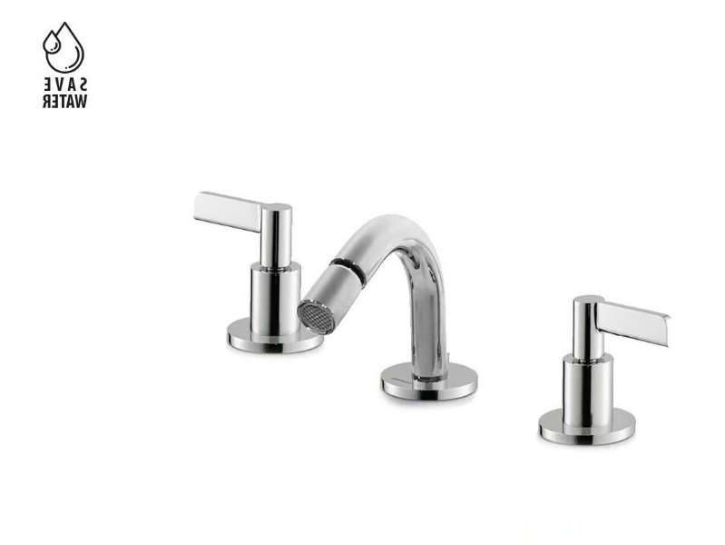 BLINK CHIC 71035 / 71135 - Countertop bidet tap with automatic pop-up waste by Newform