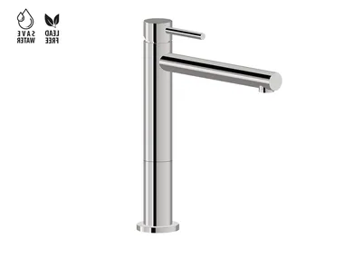 MINI-X - High single handle countertop washbasin mixer by Newform