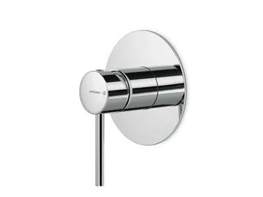 MINI-X - Single handle shower mixer with plate by Newform