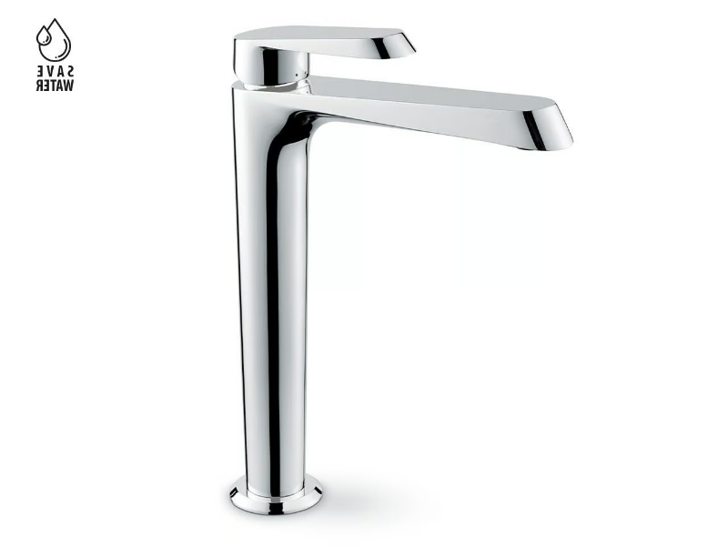 NIO - High single handle countertop washbasin mixer by Newform