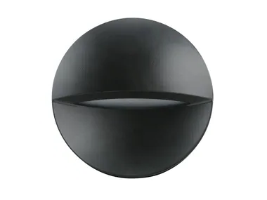 PASSEIG ROUND M - LED outdoor aluminium steplight by Nexia