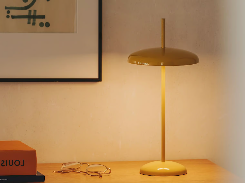 PORTE - Cordless LED aluminium table lamp by Nexia