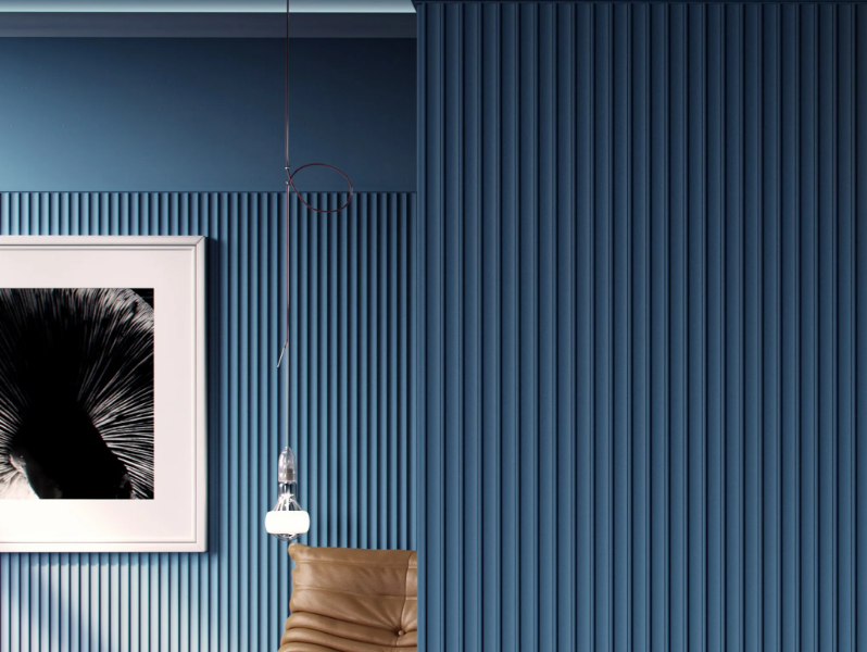 DORIQUE - Modular indoor polyurethane 3D Wall Cladding by NOËL & MARQUET
