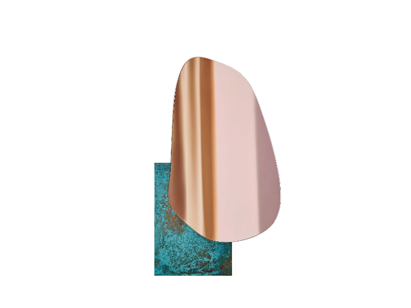 LAKE 3 - Wall-mounted mirror by NOOM