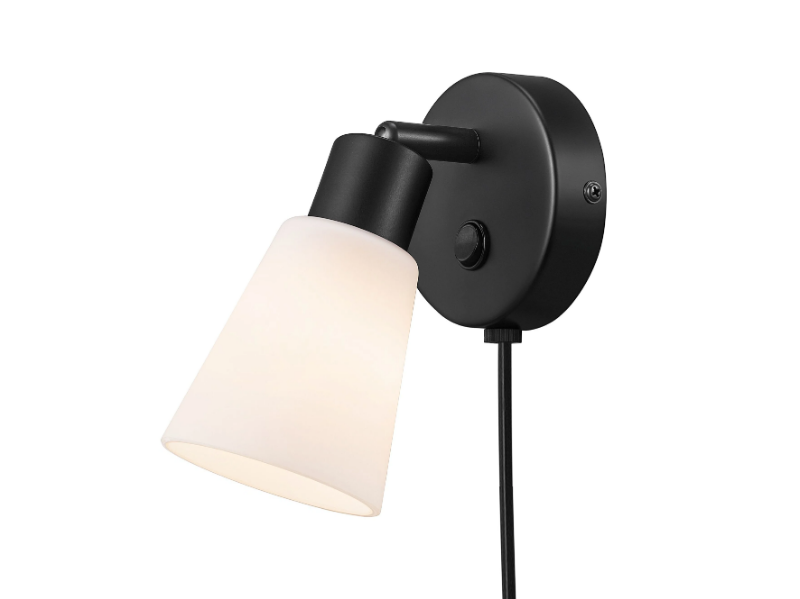 COLE - Adjustable glass and metal wall lamp by Nordlux