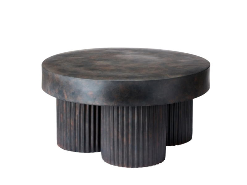 GEAR - Low round fiber cement coffee table by NORR11