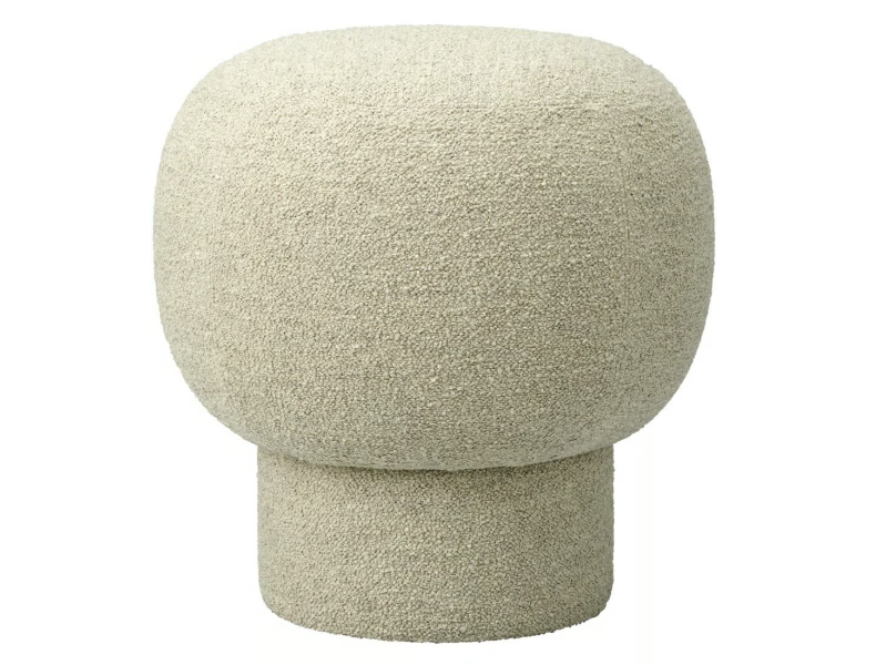 LIÈGE - Round fabric pouf by NORR11