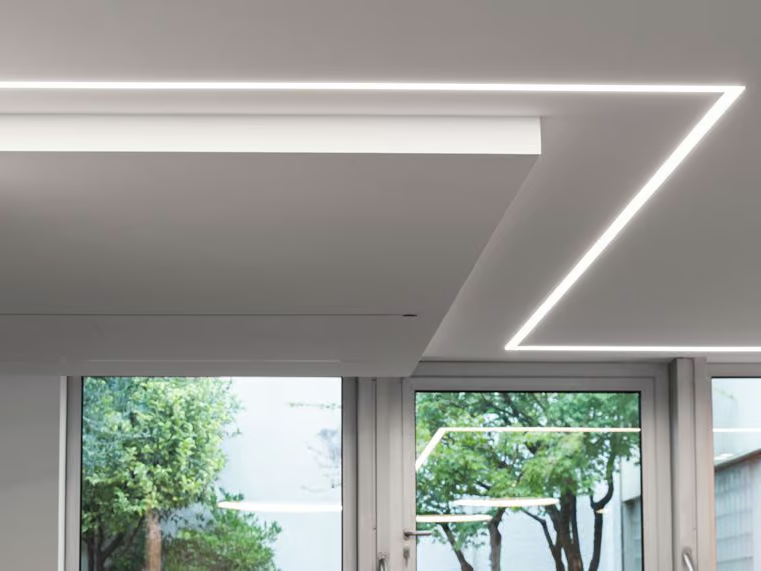 L-33 / L-33 WALL - Linear lighting profile built-in for LED modules by Novalux