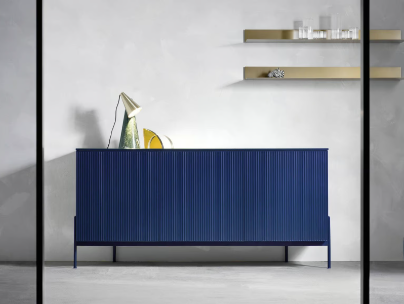 BELT - Wooden sideboard with doors by Novamobili