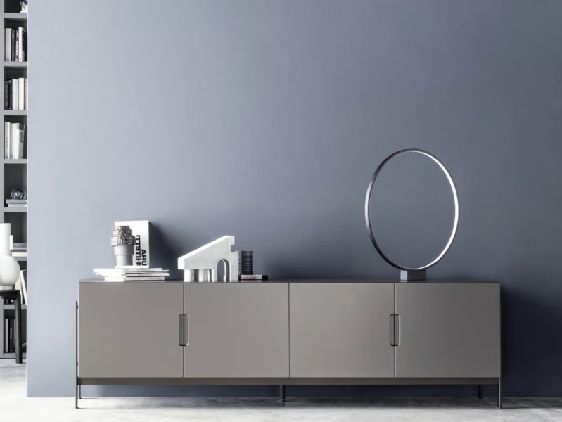 FLOAT - Sideboard with doors by Novamobili