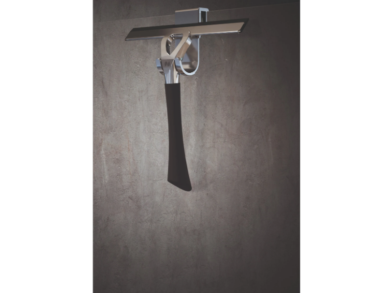 Squeegee for shower - Metal Squeegee for shower by NOVELLINI