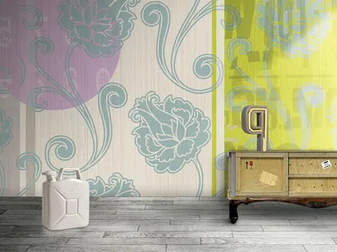 BARTENDER / GINGER ALE - Vinyl or fyber glass wallpaper by N.O.W. Edizioni