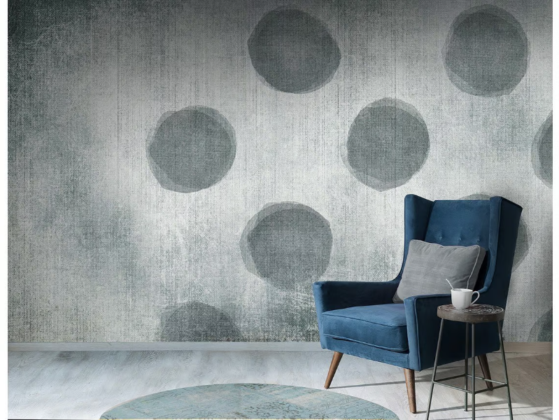 LIGHT DOTS - Vinyl or fyber glass wallpaper by N.O.W. Edizioni