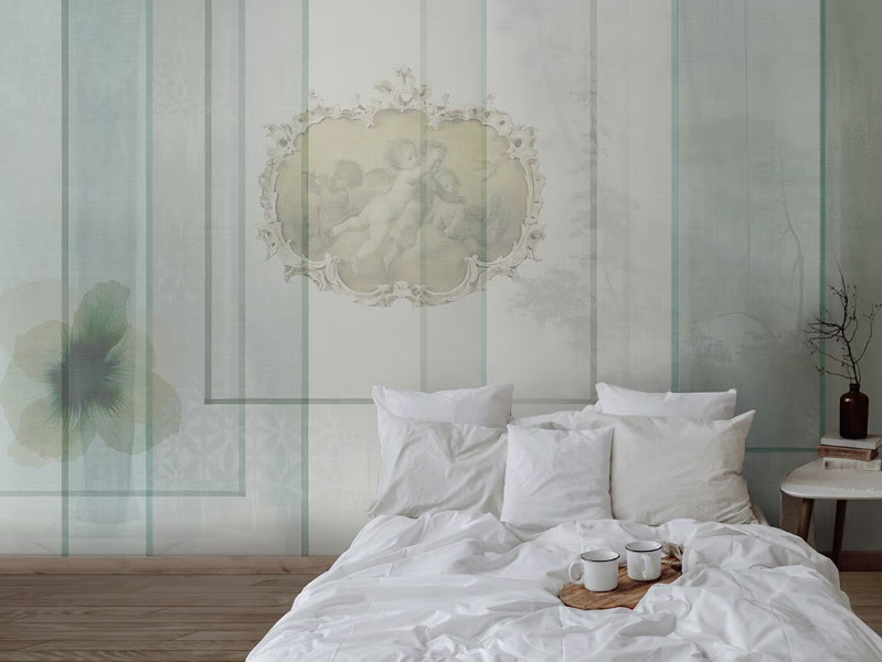 ORGANDIS II - Glass-fibre wallpaper by N.O.W. Edizioni
