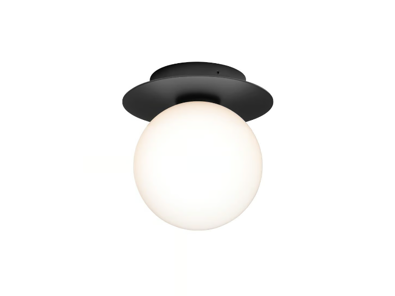 LIILA 1 OPAL - Blown glass outdoor wall lamp / outdoor ceiling lamp by Nuura