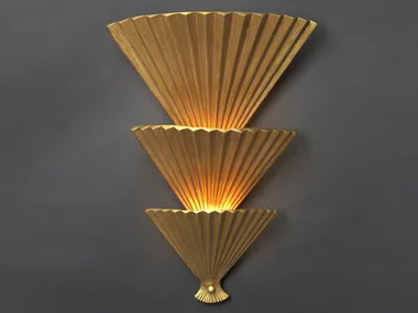 VENTAGLI - Brass wall light by OFFICINACIANI