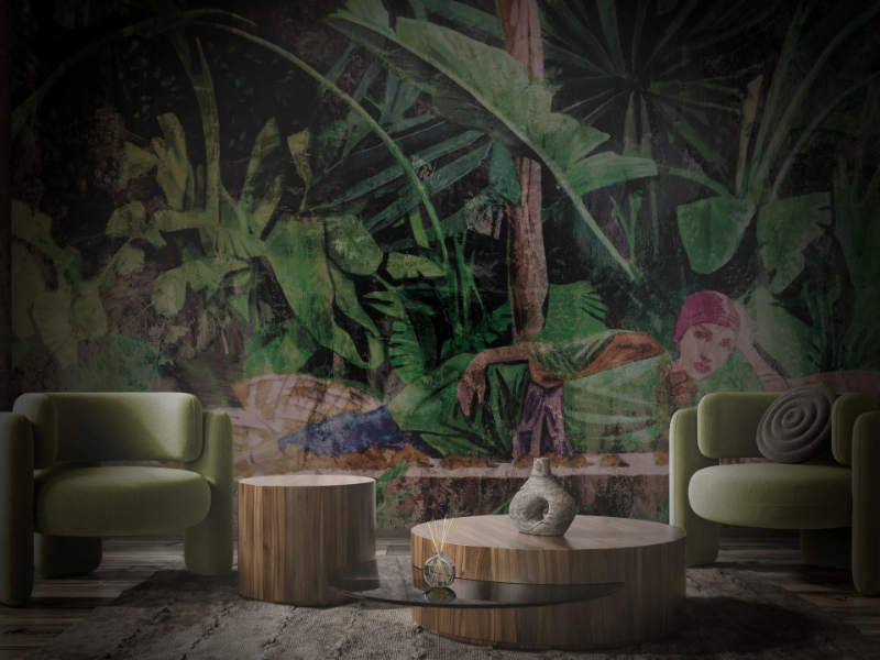 MAJORELLE JUNGLE - Wallpaper / wall tiles by Officinarkitettura®