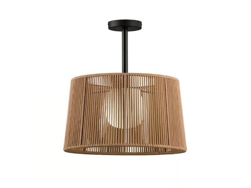 DRUM - LED outdoor ceiling lamp by Olé Lighting
