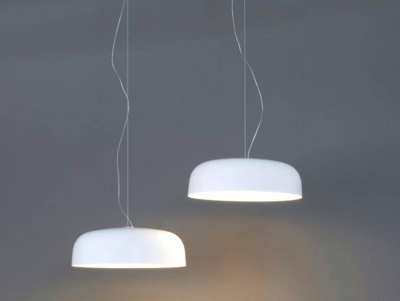 CANOPY - 421 - Fluorescent PMMA pendant lamp by Oluce