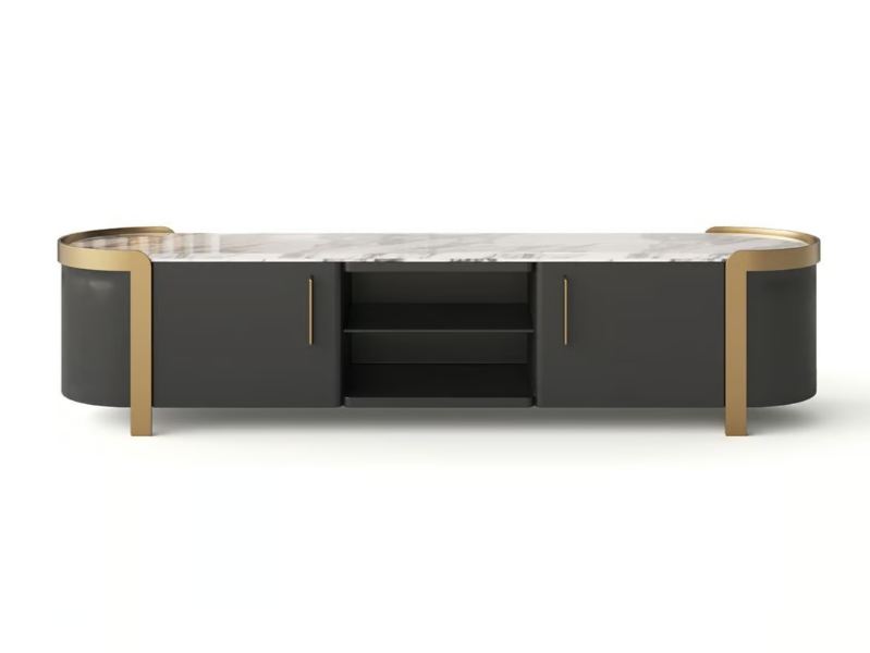 NEW DORIS - Wooden TV cabinet by OPERA CONTEMPORARY