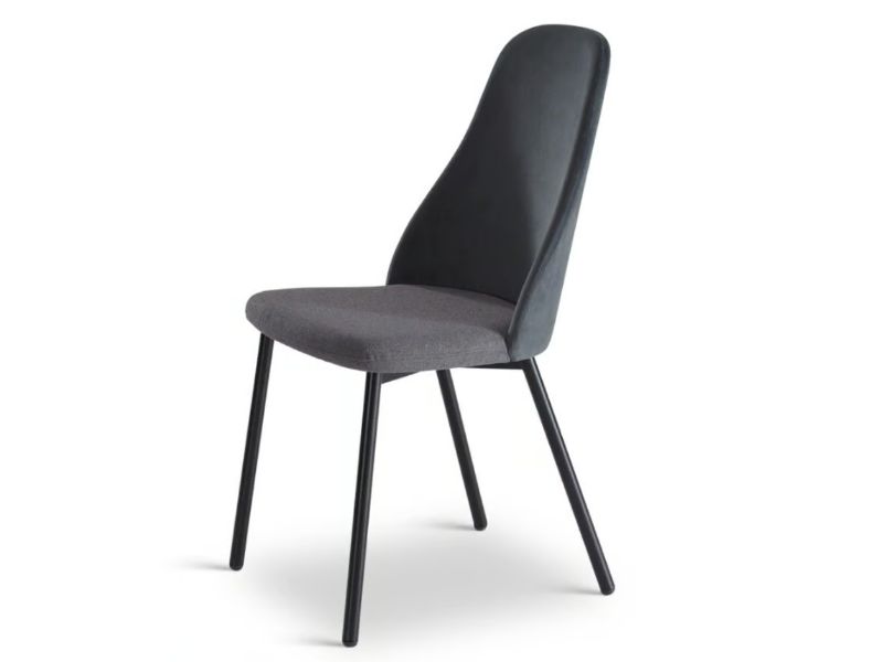 ANYA 598 - Upholstered fabric chair by Origins 1971