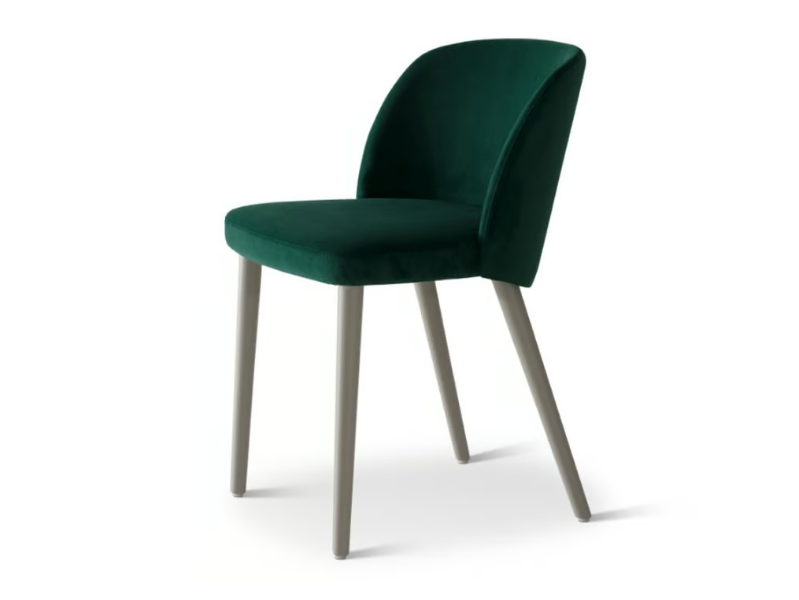 BOLD 552 - Upholstered velvet chair by Origins 1971