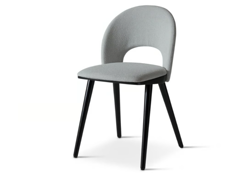 DIXIE 543 - Upholstered fabric chair open back by Origins 1971