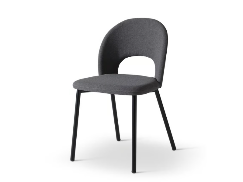 DIXIE 546 - Fabric chair open back by Origins 1971