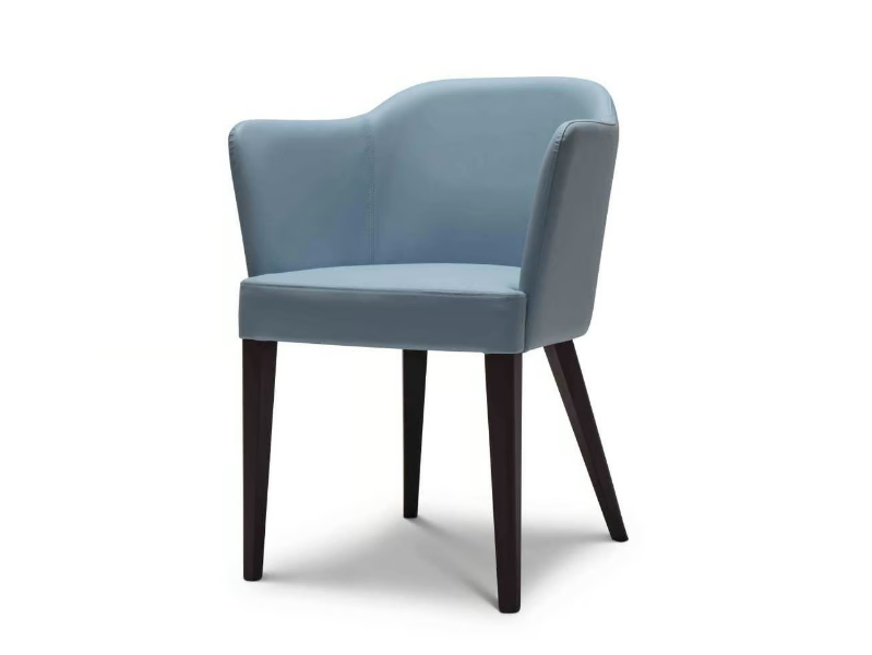 TRUMAN 240 - Fabric chair with armrests by Origins 1971