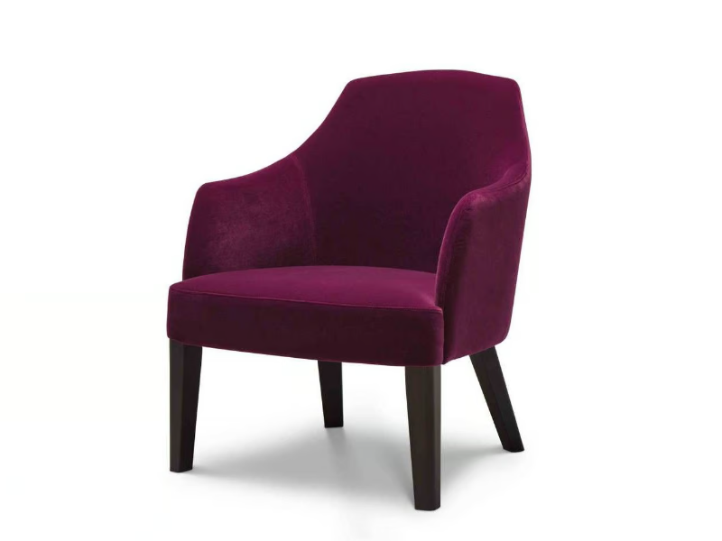 VIRGINIA 279 - Fabric armchair with armrests by Origins 1971