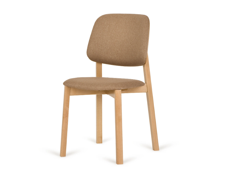 A-LOREM - Upholstered beech chair open back by Paged