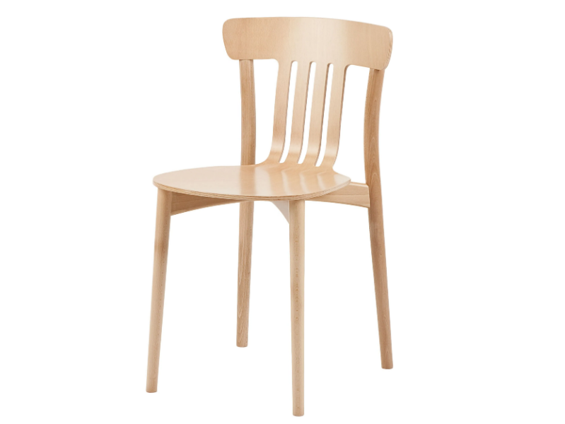 CORTE A-4311 - Stackable wooden chair by Paged
