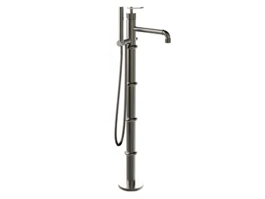 INDUSTRIAL GAS 79117910 - Floor standing bathtub mixer with hand shower and diverter by PALAZZANI