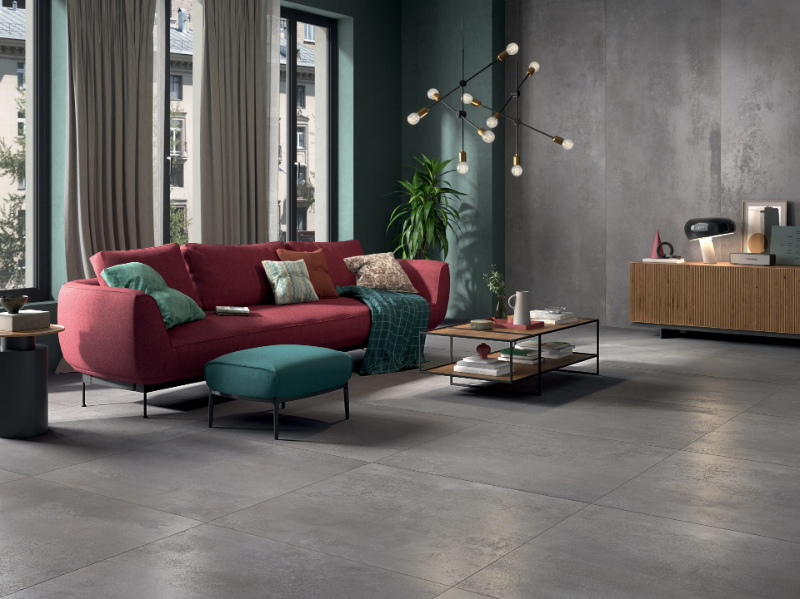CHROME - Porcelain stoneware wall/floor tiles with metal effect by Panaria Ceramica