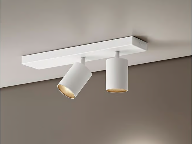 CARL 2 - Multiple adjustable die cast aluminium spotlight by PANZERI