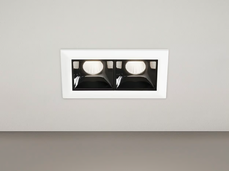 RALLY TRIM - Multiple LED recessed die cast aluminium spotlight by PANZERI