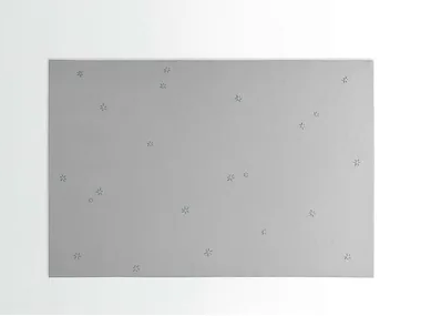 ASTERISCO - Rectangular felt rug with floral pattern by Paola Lenti