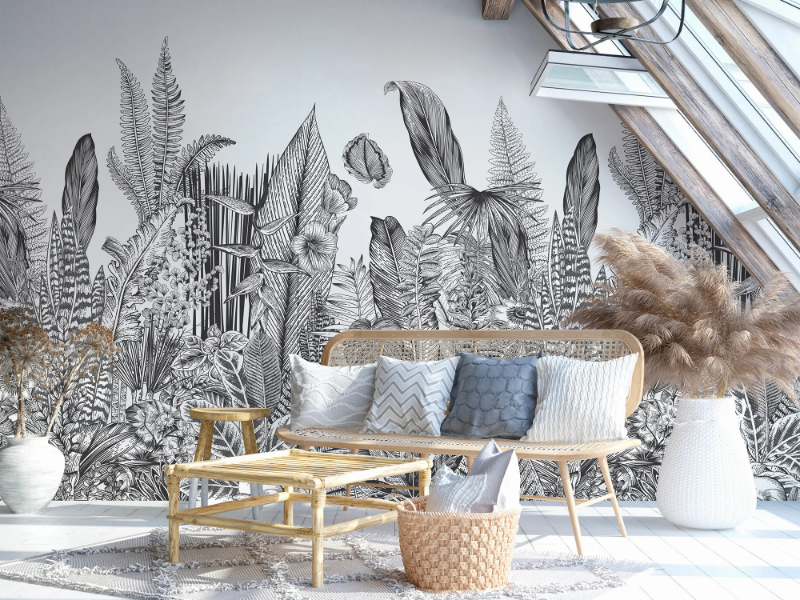 BOTANIC - Panoramic wallpaper by PaperMint