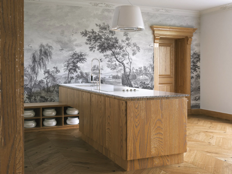 FONTAINEBLEAU - Panoramic wallpaper by PaperMint