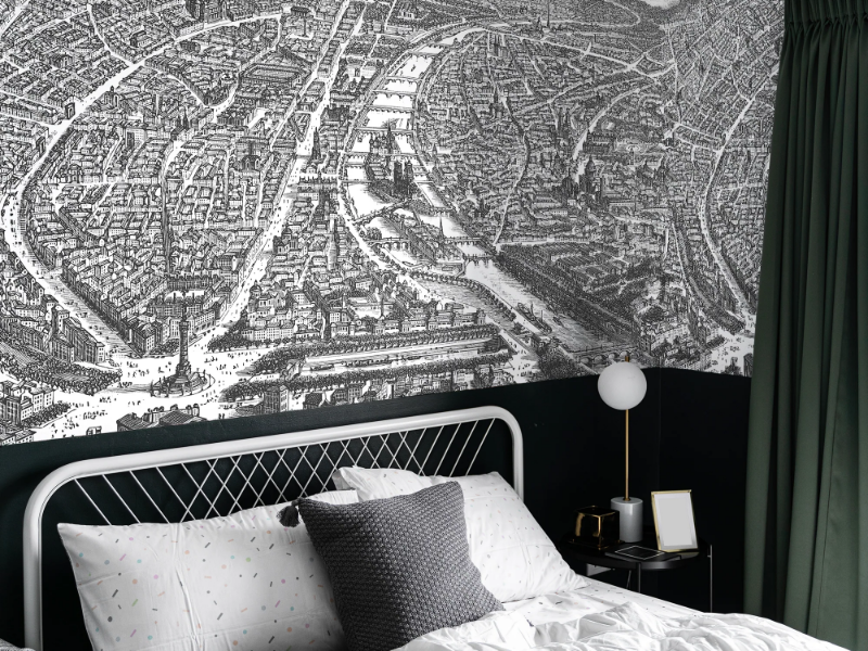 LA SEINE - Panoramic wallpaper by PaperMint