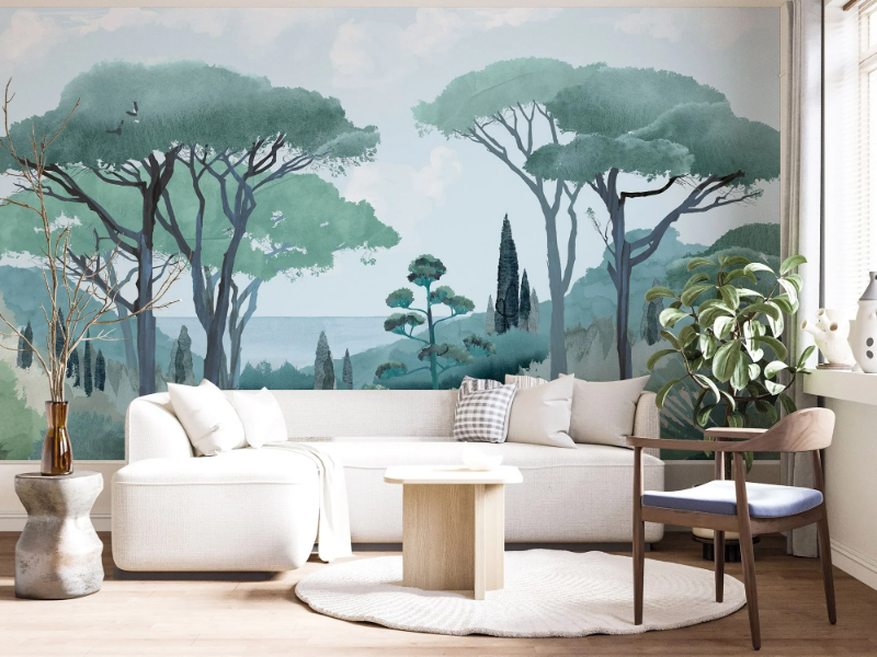 RIVIERA - Panoramic wallpaper by PaperMint