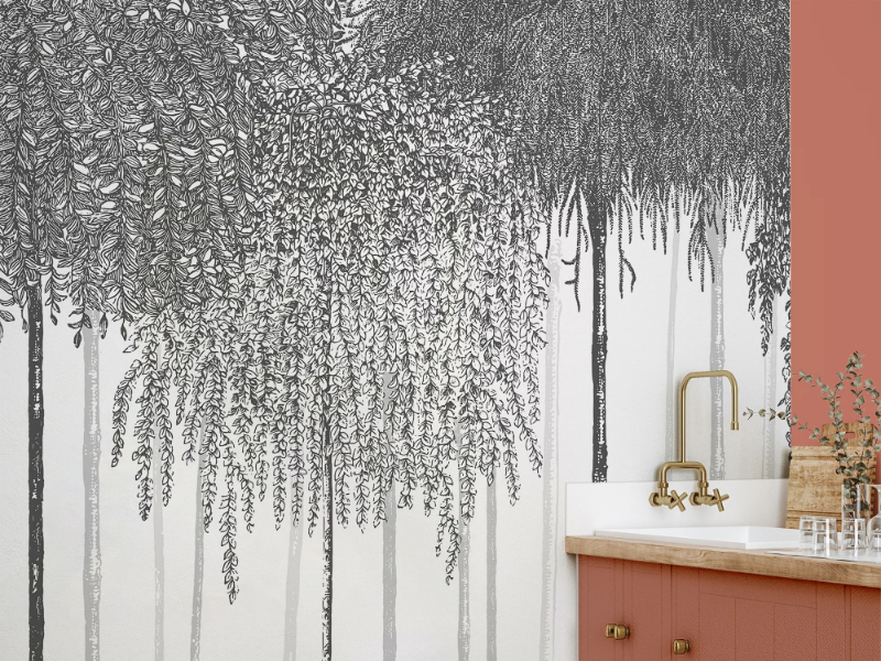 WOODS - Panoramic wallpaper by PaperMint